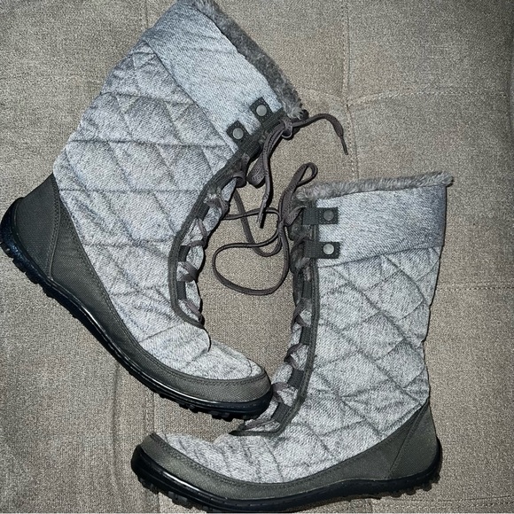 Columbia Women's Minx Mid II Omni-Heat Twill Apres Boots Size 9 - Picture 1 of 7